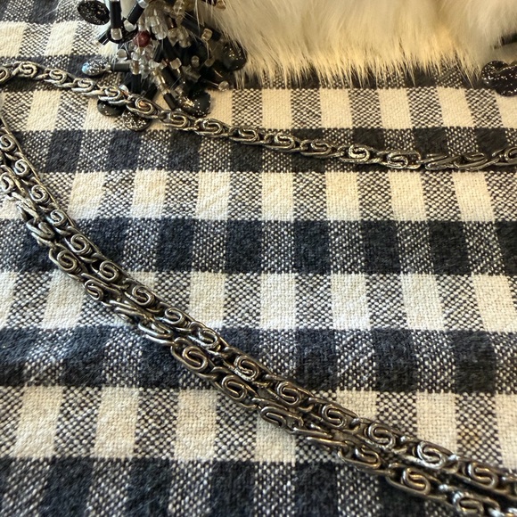 Mary Frances Mini Rabbit Fur Clutch - Picture 7 of 10